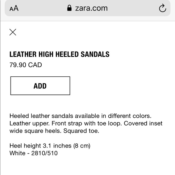 Zara sandals - Picture 6 of 9